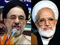 مهدی کروبی و محمد خاتمی