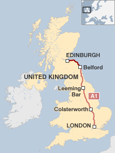 Recession Road route