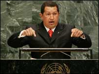 Venezuela Cumhurbaşkanı Hugo Chavez