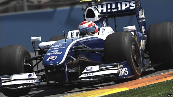 Kazuki Nakajima, Williams, European Grand Prix 2009