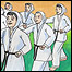 نوریه و آموزش کاراته