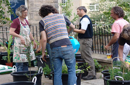 Apolonija Šušteršič, Garden Service (2007). Project by Apolonija Šušteršič and Meike Schalk, Edinburgh 2007