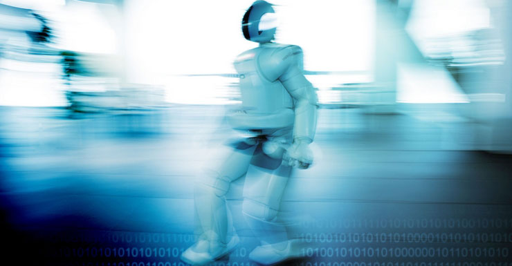 Robot futurista