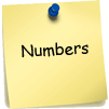 Number, quantity, time and days