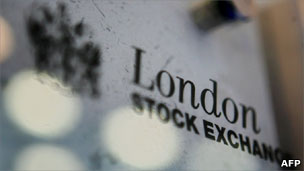 London Stock Exchange sign
