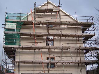 Wal y stordy wedi ei ail rendro