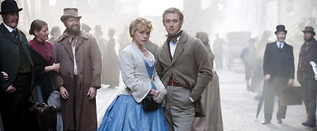 Billie Piper as Sally Lockhart and JJ Field as Frederick