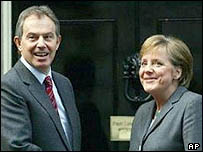 Blair ve Merkel