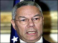 Colin Powell criticou a União Européia