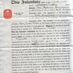 Indenture of Apprenticeship 1941