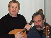 Lester Simpson and Mick Peat