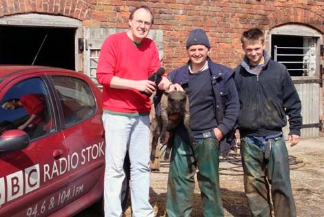 Lamont interviews farmers