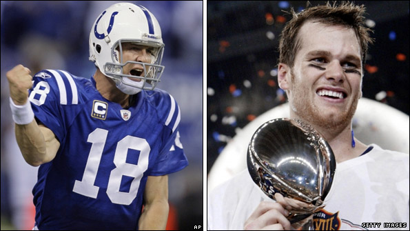 Peyton Manning and Tom Brady